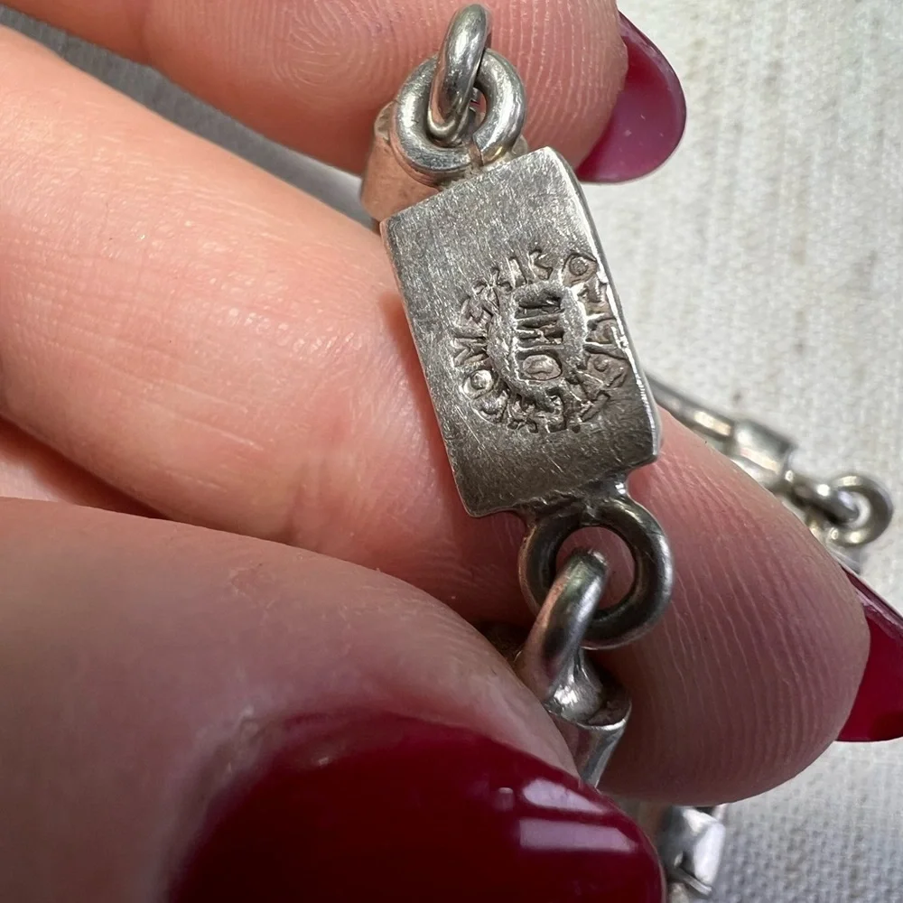 Vintage Taxco Mexico Sterling silver bracelet